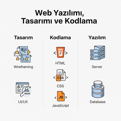 Web Yazılımı ve Web Tasarımı Kodlama Hakkında Bilinmesi Gerekenler