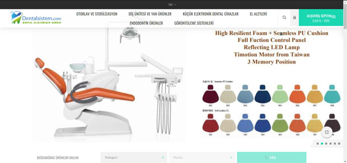 Dentalsistem E-Ticaret