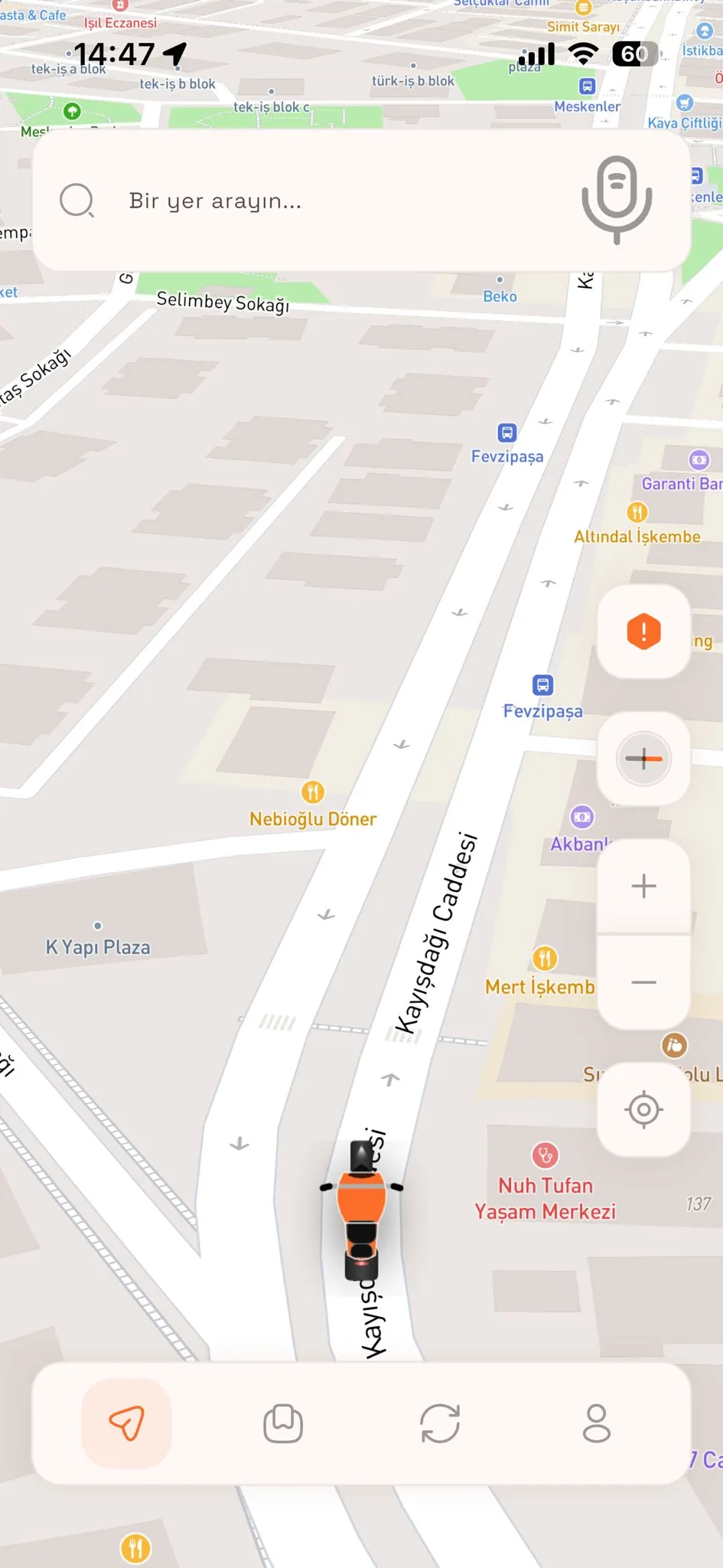Gidonx Motorsiklet Navigasyon Uygulaması