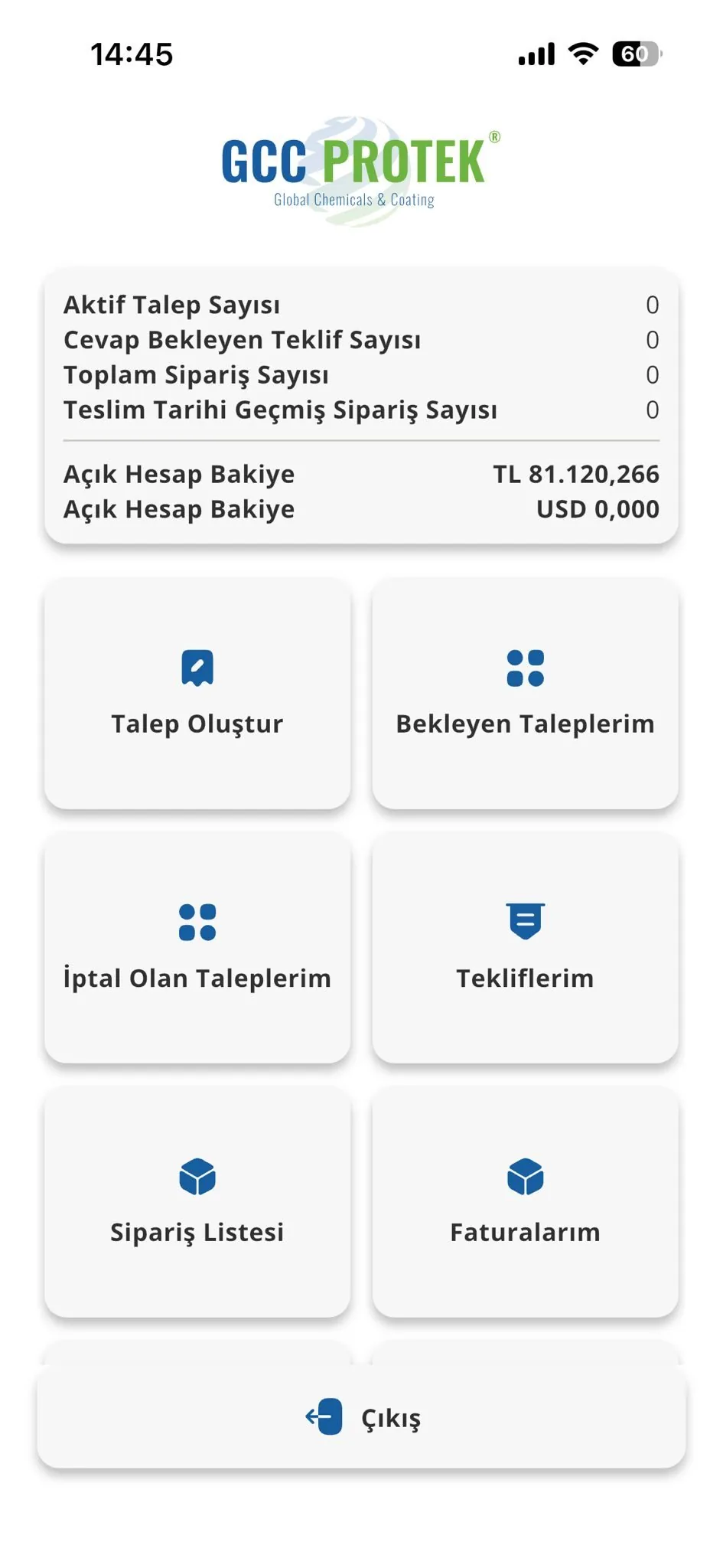 GCC Protek — B2B, ERP ve CRM