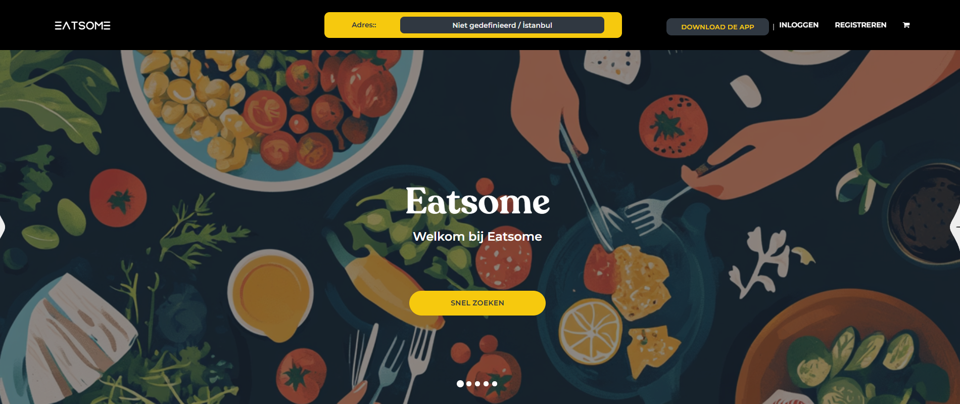 منصة Eatsome لطلب الطعام