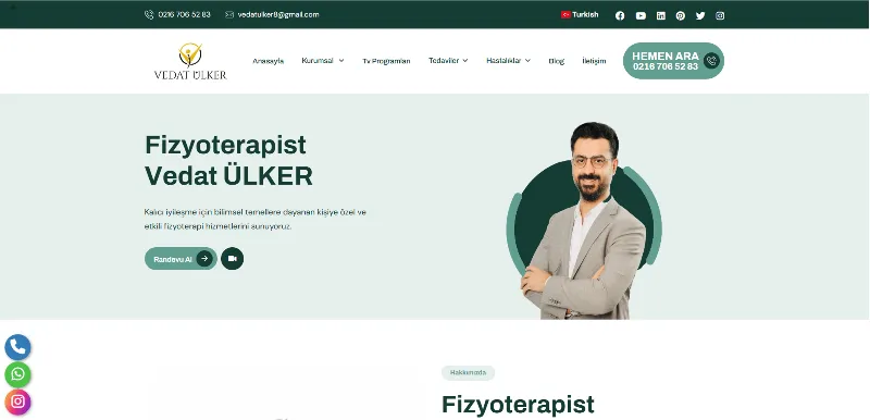 Vedat Ülker Kişisel Web Sitesi