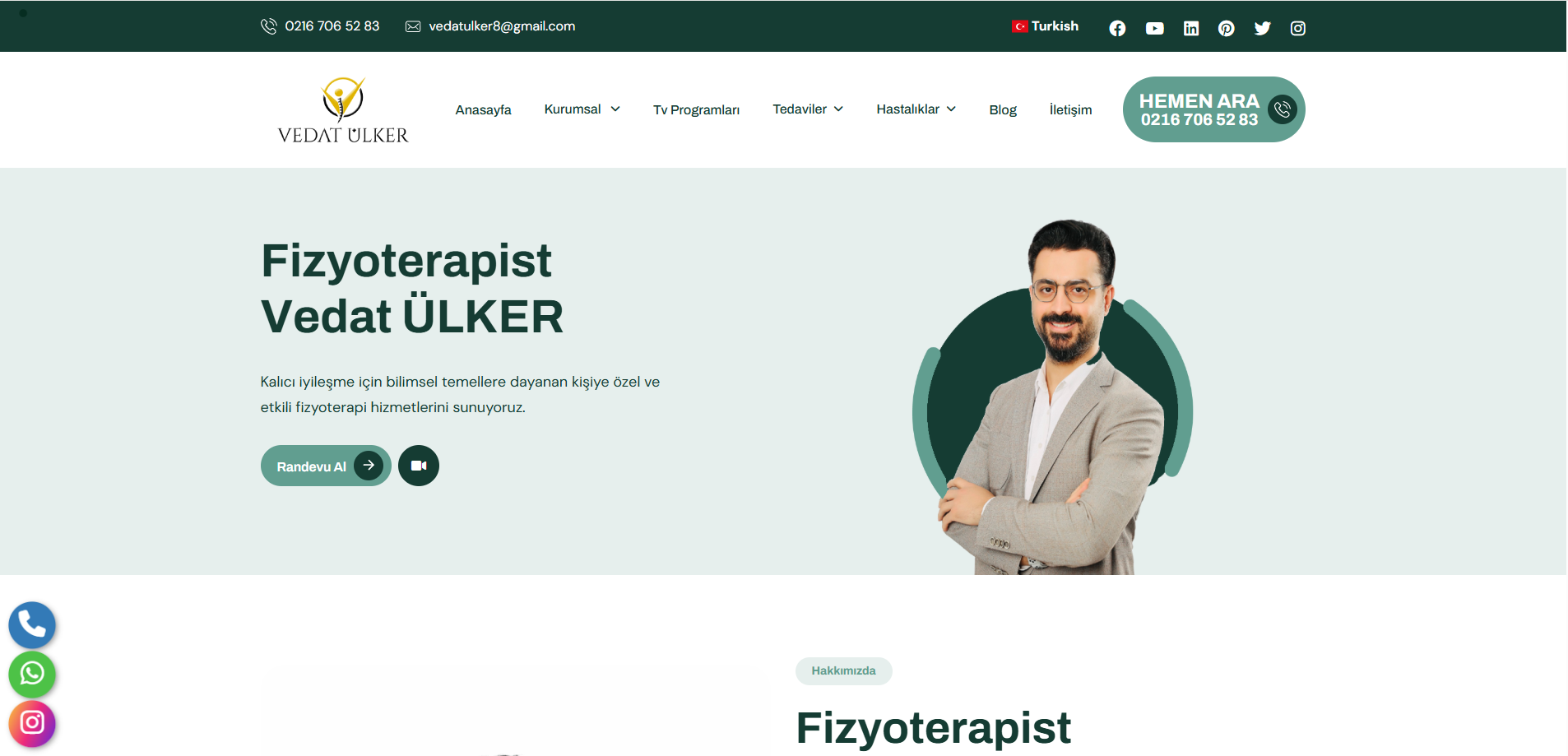 Vedat Ülker Kişisel Web Sitesi