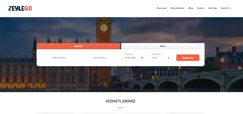 برنامج Zeyle Go اللوجستي