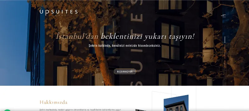 Upsuites Hotel Reservierungswebsite